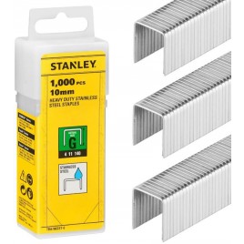 Stanley TRA706SST-0 Zszywki ze stali nierdzewnej typ G 4/11/140, 10mm, 1000 sztuk