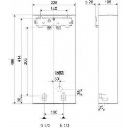 Stiebel Eltron HDB-E 11/13 Trend Elektroniczny przepływowy podgrzewacz wody 204208