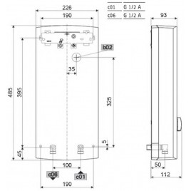 Stiebel Eltron PER 18/21/24 Elektroniczny ogrzewacz przepływowy 233990