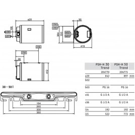 Stiebel Eltron PSH-H 30 Trend Elektryczny podgrzewacz pojemnościowy 204770