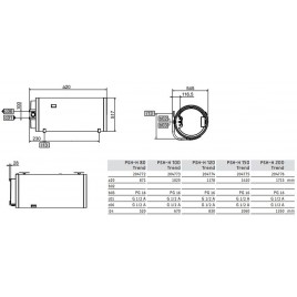 Stiebel Eltron PSH-H 120 Trend Elektryczny podgrzewacz pojemnościowy 204774