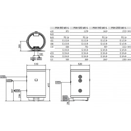 Stiebel Eltron PSH 200 WE-R Elektryczny ogrzewacz wody 236237