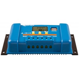 Victron Energy BlueSolar PWM-LCD&USB Regulator ładowania (12/24V-10A) SCC010010050