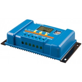 Victron Energy BlueSolar PWM-LCD&USB Regulator ładowania (12/24V-10A) SCC010010050
