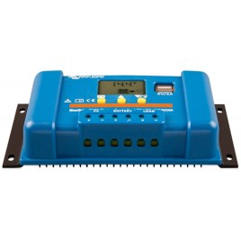 Victron Energy BlueSolar PWM-LCD&USB Regulator ładowania (12/24V-20A) SCC010020050