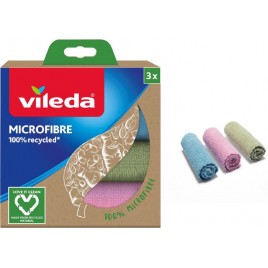 VILEDA Ściereczka z mikrofibry 100% Recycled 3 szt 168311