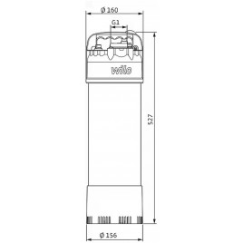 WILO Extract FIRST 303 EM/A pompa zanurzeniowa ze zintegrowaną jednostką sterującą 6093855
