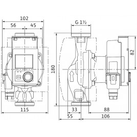 WILO Stratos PICO 25/0,5-4 180 mm 4244393