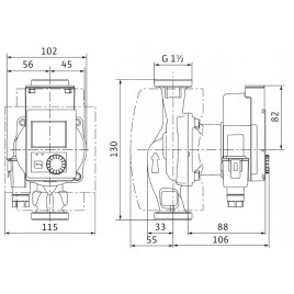 WILO Stratos PICO 25/0,5-4 130 mm 4244394