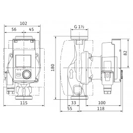 WILO Stratos PICO 25/0,5-8 180 mm 4244397