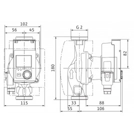 WILO Stratos PICO 30/0,5-6 180 mm 4244400