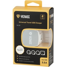 YENKEE YAT 202 Travel Adapter USB 3.5A 35045892